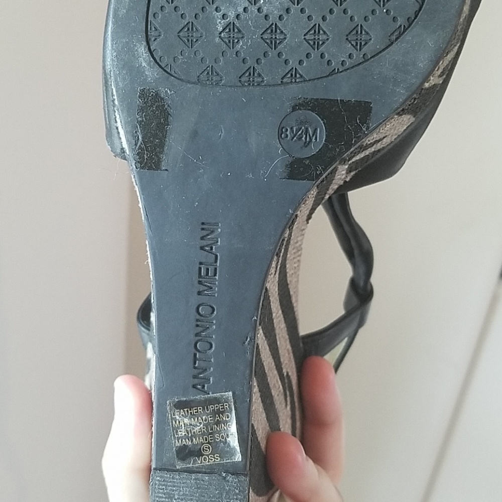 Antonio Melani Zebra Wedge - Picture 8 of 8